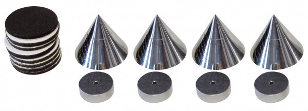 SP25/22 Spikes 4 pcs. chrome