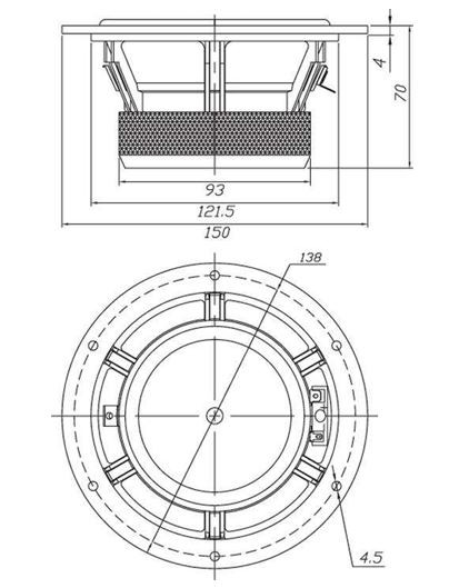 Dayton Audio RS150P-4A