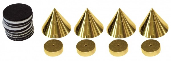 SP25/22 Spikes 4 pcs. gold