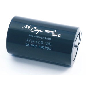 0.10uF Mcap Supreme Silver.Oil