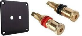 High End terminal 2 pole Gold