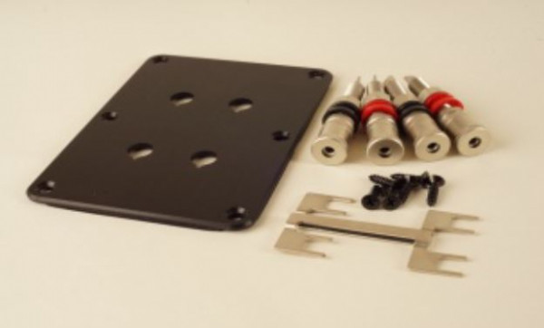 High End terminal 4 pole Satin Nikkel